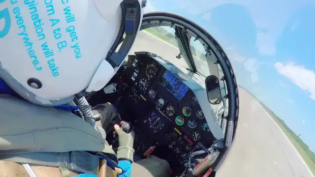 Video thumbnail for Lockheed TF 104G Routine Training Flight