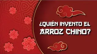 Video thumbnail for Arroz chino frito quien lo inventó, cómo se hace, ingredientes