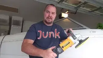 Video thumbnail for Review Goplus Buffer Sander Variable 6 Speed, would not buy.