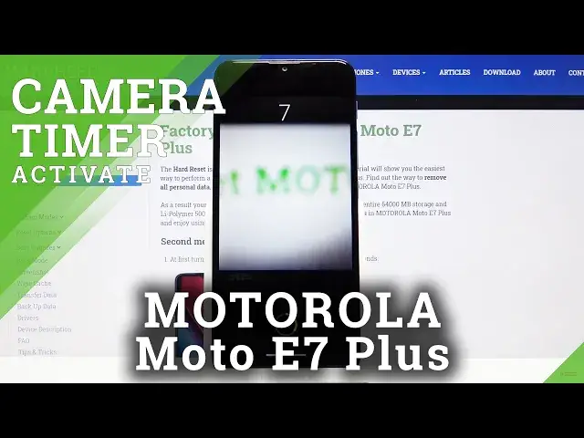 'Video thumbnail for How to Set Up Camera Timer in MOTOROLA Moto E7 Plus – Camera Settings'