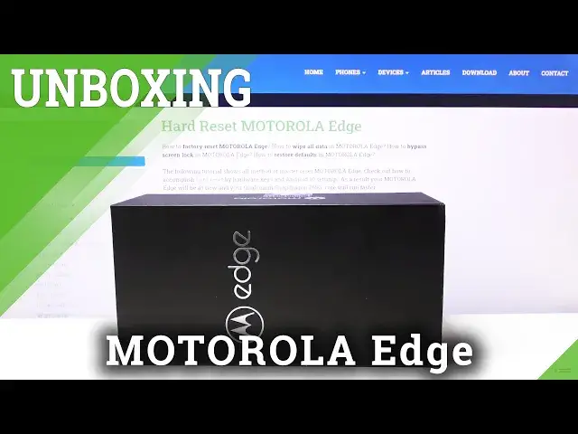 Video thumbnail for What’s in the box? – Unboxing of MOTOROLA Edge