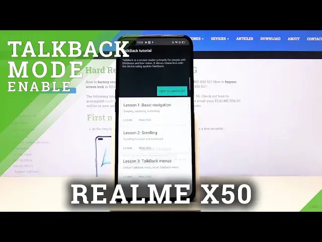Video thumbnail for How to Enable Talkback in REALME X50 5G - Screen Reader