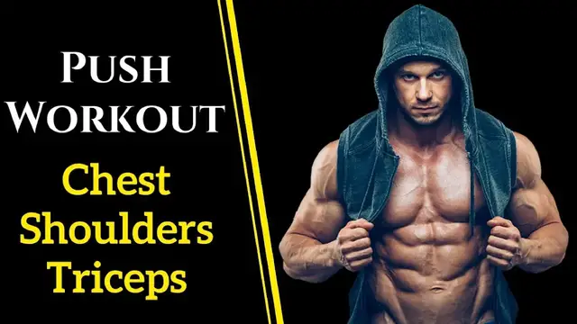 Video thumbnail for Most Effective PUSH Workout For MUSCLE GROWTH | Chest, Shoulders & Triceps Workout (Push Day)