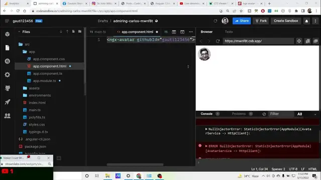 Video thumbnail for Angular 13 ngx-avatar Example to Create Social Media and User Profile Image Avatar in TypeScript