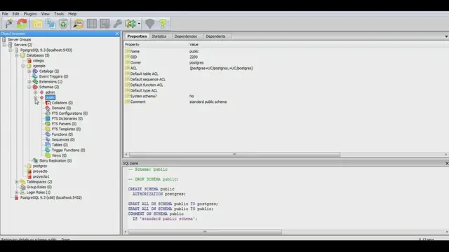 Video thumbnail for 2 Formas de crear una tabla en postgresql y  pgadmin