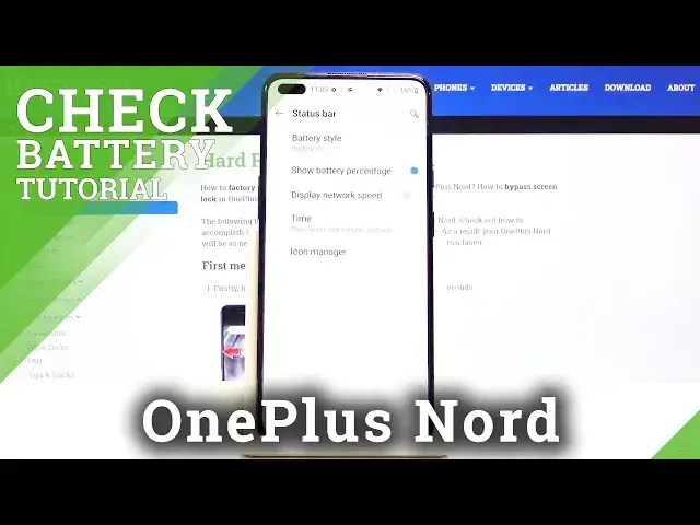 'Video thumbnail for How to Activate Battery Percentage in OnePlus Nord – Turn On Battery Percentage'