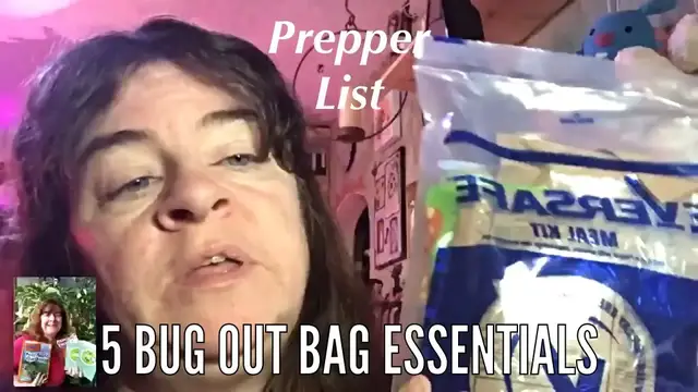 Video thumbnail for Prepper List - 5 Bug Out Bag Essentials - Experimental Homesteader Live Stream