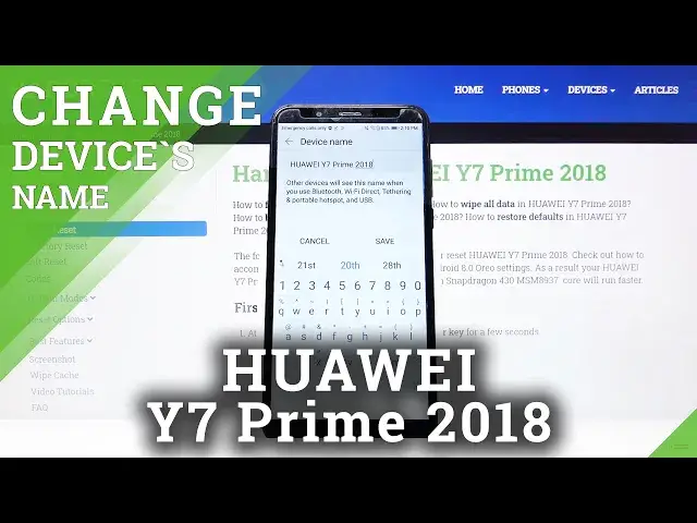 'Video thumbnail for How to Change Device Name in Huawei Y7 Prime 2018 - Personalize Huawei'