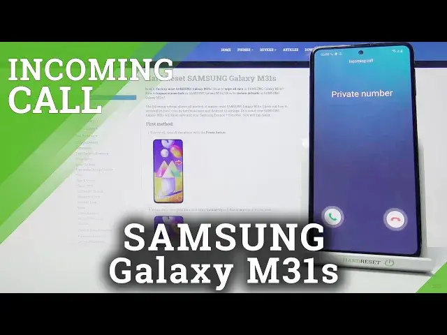 'Video thumbnail for Incoming Calls on SAMSUNG Galaxy M31s – Answer Call'