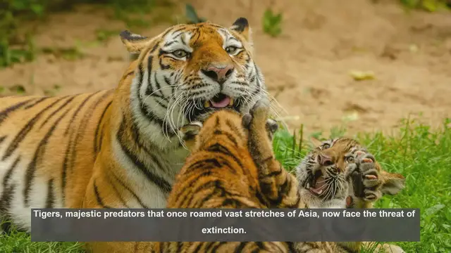 Video thumbnail for 10 Effective Tiger Conservation Campaigns: Saving Asia's Big Cats