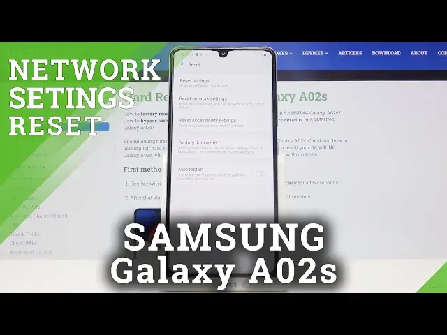 'Video thumbnail for How to Reset Network Settings in SAMSUNG Galaxy A02s – Network Settings'