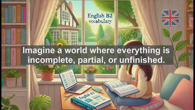 Video thumbnail for 1500 Must Know CEFR B2 Vocabulary - Understanding 'Fully': The Power of Completeness in English