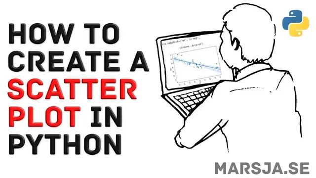 'Video thumbnail for How to Make a Scatter Plot in Python - Data Visualization Tutorial'