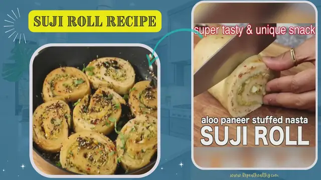 Video thumbnail for Suji Roll Recipe