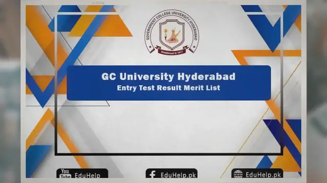 'Video thumbnail for GC University Hyderabad Result 2023 Merit List'