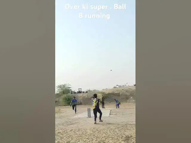 Video thumbnail for #cricket #shorts   six ball
