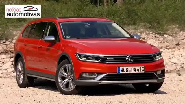 Video thumbnail for Volkswagen Passat Alltrack 2016 - NoticiasAutomotivas.com.br