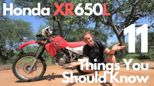 Video thumbnail for Honda XR650L - 11 Things to Consider Before Buying