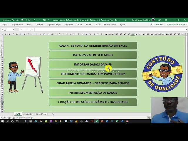 Video thumbnail for Aula 4 - Semana da Administração - Importação, Tratamento, Base de Dados e Dashboard Automático
