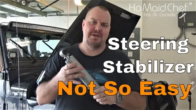 Video thumbnail for Installing Steering Stabilizer || Jeep Mods E21