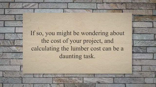 Video thumbnail for  Use Our Best Lumber Pricing Calculator Today