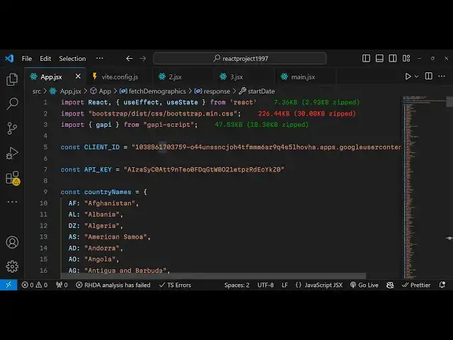 Video thumbnail for Build a React.js Youtube Analytics & Reporting API With Google OAuth2 Example to Analyze YT Channel