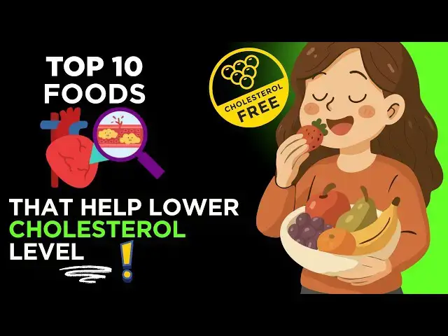 'Video thumbnail for 10 Best Foods to Lower Cholesterol Naturally'