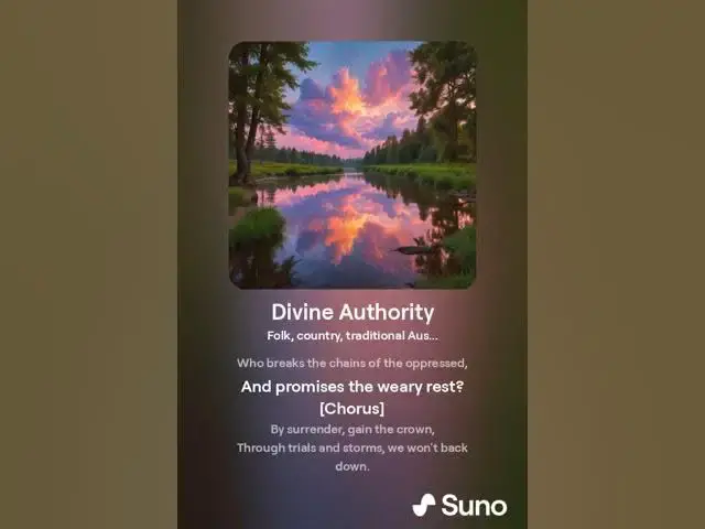 Video thumbnail for Divine Authority: A Song of Surrender and Power