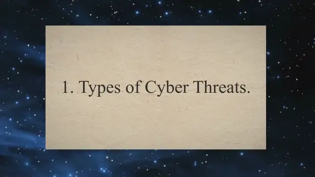 Video thumbnail for Cyber Security 101: A Comprehensive Guide to Understanding and Protecting Yourself From Cyber Threats