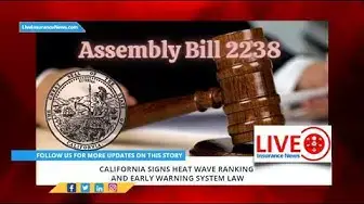 Video thumbnail for California signs heat wave ranking and early warning system law
