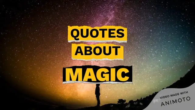 'Video thumbnail for 9 Fierce But Inspirational Quotes About Magic That Will Get You Through Anything'