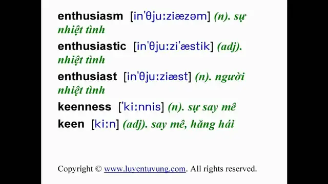 Video thumbnail for Learn English Vocabulary - Grade 12 - Unit 06 - Lesson 02