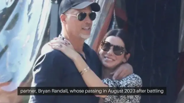 'Video thumbnail for Sandra Bullock finds it 'hard' to move on from Bryan Randall's death'