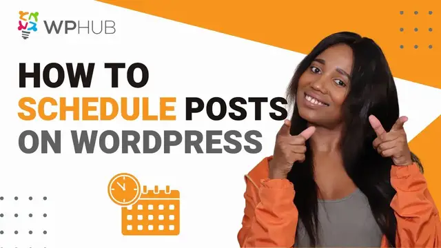 'Video thumbnail for How To Schedule Posts On WordPress?'