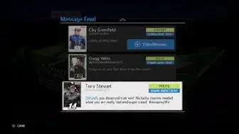 Video thumbnail for NASCAR Heat 4 - Career Mode - Social Media Comments
