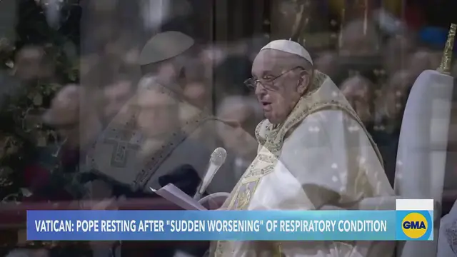 Video thumbnail for Pope Francis' Health Takes Unexpected Turn Amid Pneumonia Recovery – Prayers Pour In