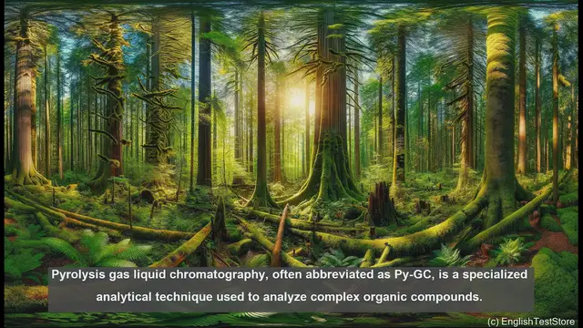 Video thumbnail for Pyrolysis gas liquid chromatography in biology