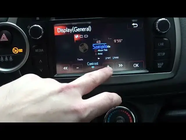 Video thumbnail for How to Change Display Brightness and Contrast in Toyota Yaris III (2011 - 2020) - Adjust Display