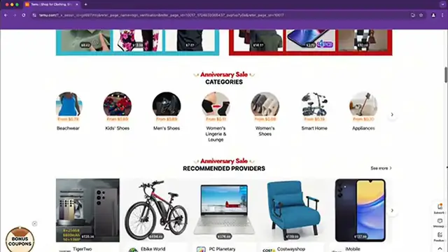 Video thumbnail for 🔥Temu Coupon Code - FREE $100 Coupon Bundle + Flash Sale! (2024) (2)