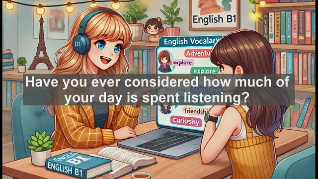 Video thumbnail for 2500 Must Know CEFR B1 Vocabulary - Understanding the Word 'Listen': Meaning, Usage, and Importance