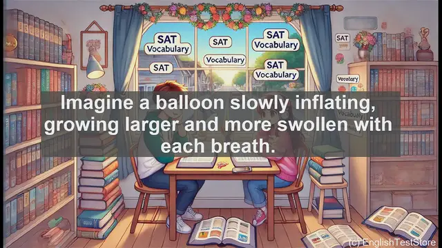 Video thumbnail for 5000 Must Know SAT Vocabulary - SAT Vocabulary: Understanding 'Turgid' - From Balloons to Bombastic Language