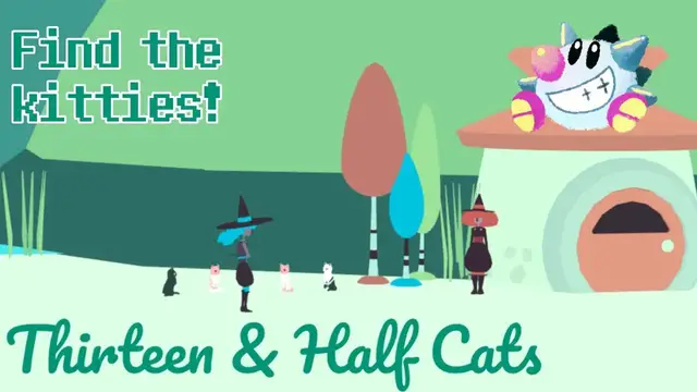 Video thumbnail for Thirteen And A Half Cats | Find the cats, end your curse!
