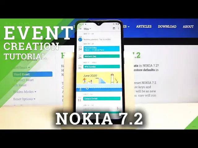 'Video thumbnail for How to Add an Event to Calendar in NOKIA 7.2 – Schedule Events'