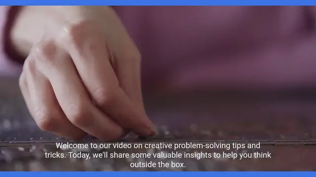 Video thumbnail for Creative Problem-Solving Tips and Tricks