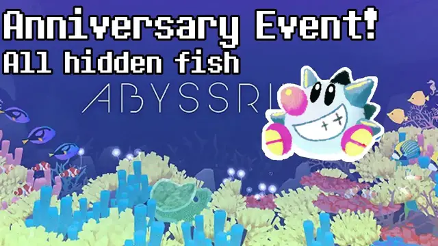 Video thumbnail for Tap Tap Fish - AbyssRium: Anniversary Event 2017, all hidden event fish & Baby Fish guide!