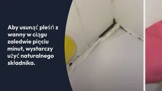 Video thumbnail for Jak usunąć pleśń z wanny w 2 minuty: tylko ten składnik