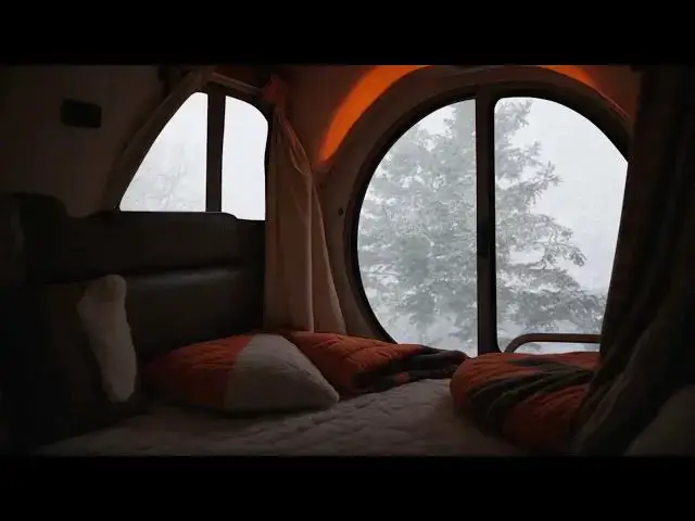 Video thumbnail for #SnowstormCabinRetreat ❄️🏡 Find Serenity in a Cozy Cabin Amidst the Wilderness Blizzard with Calming