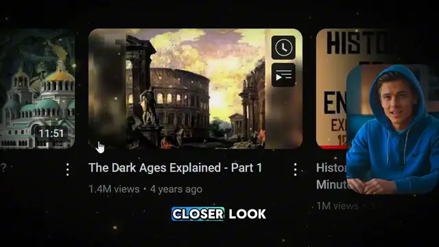 Video thumbnail for How to Make MONETIZABLE Historical Videos - FULL COURSE ($900_Day)