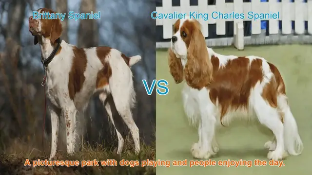 Video thumbnail for Brittany Spaniel vs. Cavalier King Charles Spaniel: A Comprehensive Comparison