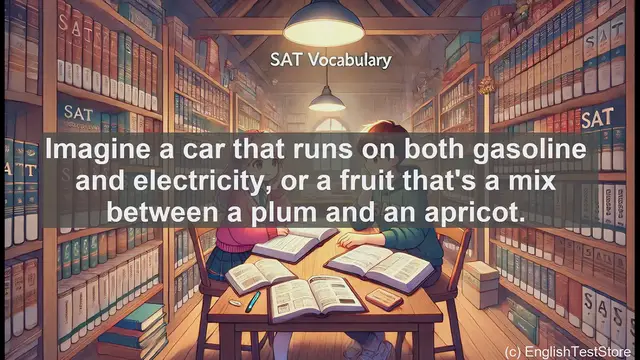 Video thumbnail for 5000 Must Know SAT Vocabulary - SAT Vocabulary: Understanding the Word 'Hybrid'